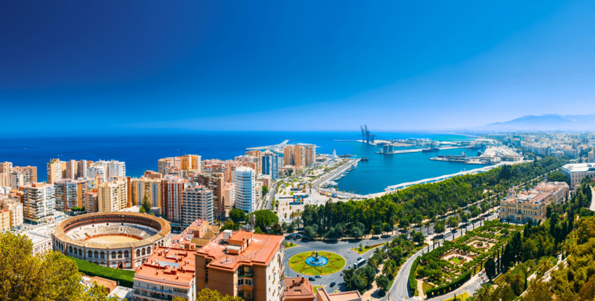 Valencia - Málaga: Transfer mit dem Hubschrauber