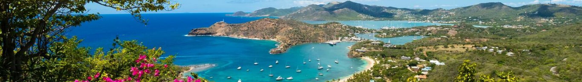 Antigua - Barbuda: Transfer mit dem Hubschrauber