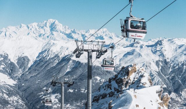 Mailand - Courchevel: Transfer mit dem Hubschrauber