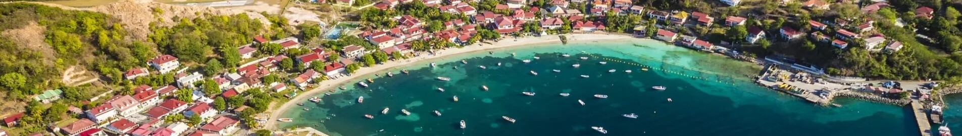 Fort-de-France - Les Saintes: Transfer mit dem Hubschrauber