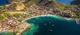 Antigua - Barbuda: Transfer mit dem Hubschrauber