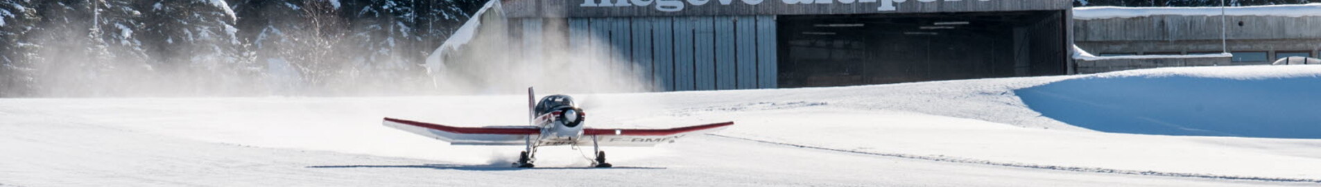 Genf - Megève: Transfer mit dem Helikopter