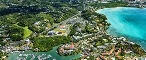 Pointe-à-Pitre - Marie-Galante: Transfer mit dem Hubschrauber