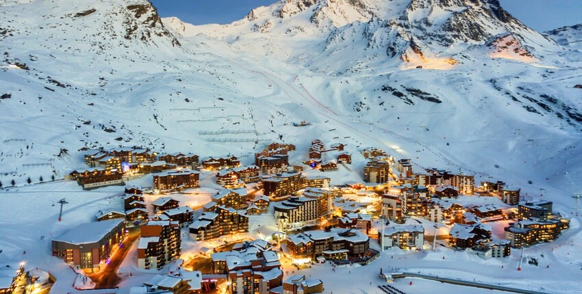 Genf - Val Thorens: Transfer mit dem Helikopter