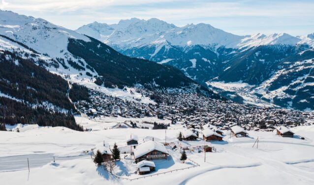 Genf - Verbier: Transfer mit dem Helikopter
