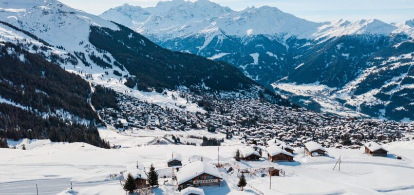 Genf - Verbier: Transfer mit dem Helikopter